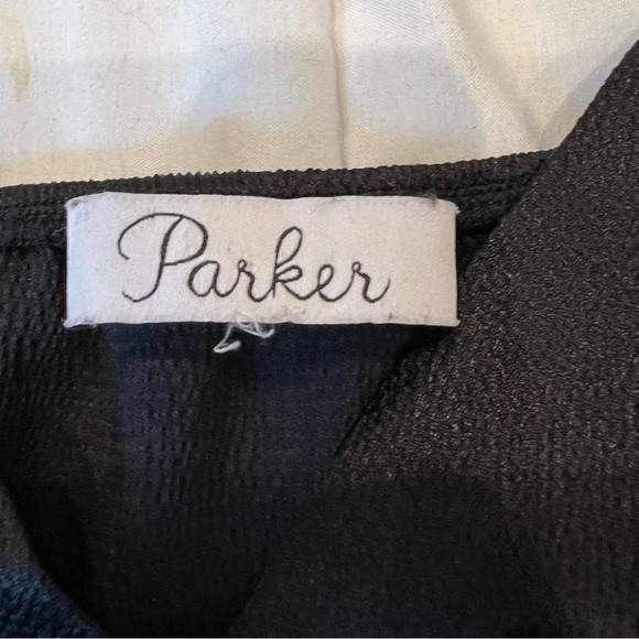 Parker Black Kae Halter Faux Wrap Cami Tank - Picture 5 of 6